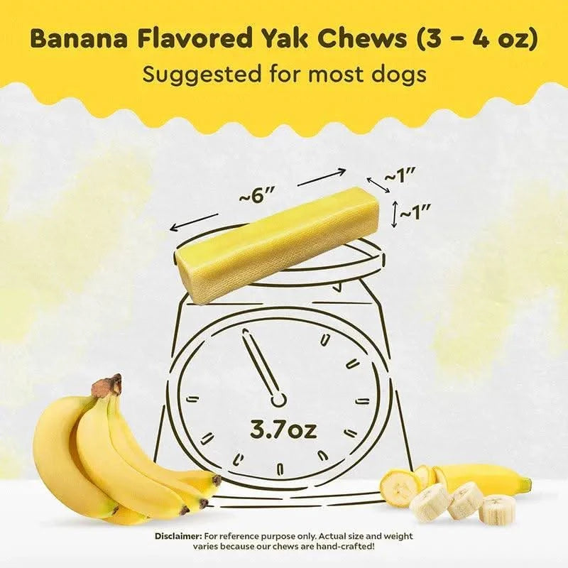 Irresistible Banana Yak Chews: A Healthy and Flavorful Treat for Your ...